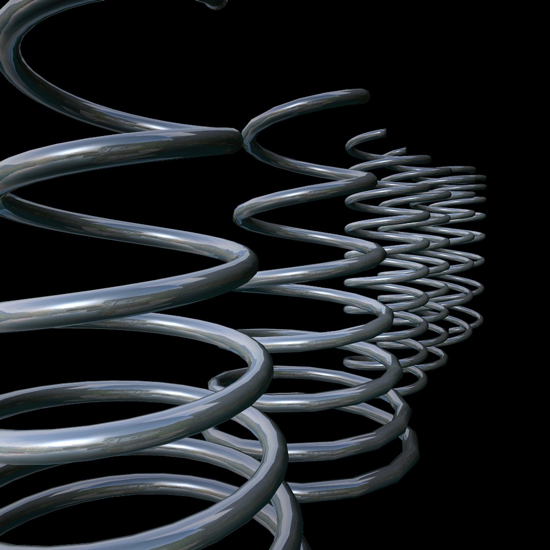 3d Model Springs