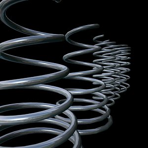 3d model springs