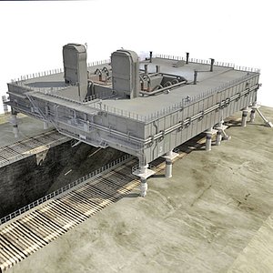 nasa mobile launch platform 3d model