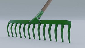 Rake 3D model
