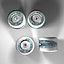 skate wheels 3d model