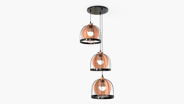 Glass Globe Pendant Lamp 3D 모델 - TurboSquid 2026285