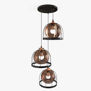 Glass Globe Pendant Lamp