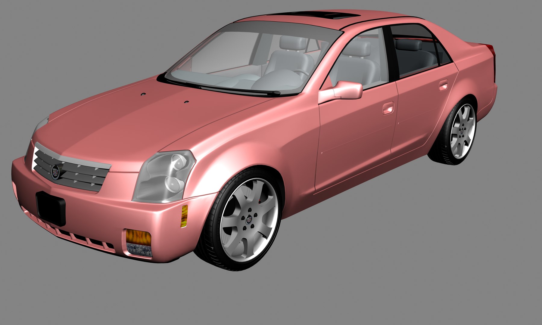 Cadillac Cts 3D Model - TurboSquid 1261035