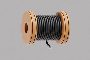 Cable Coil Wire Coil 3D model