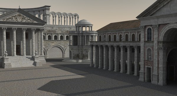 Ancient roman 3D model - TurboSquid 1339347