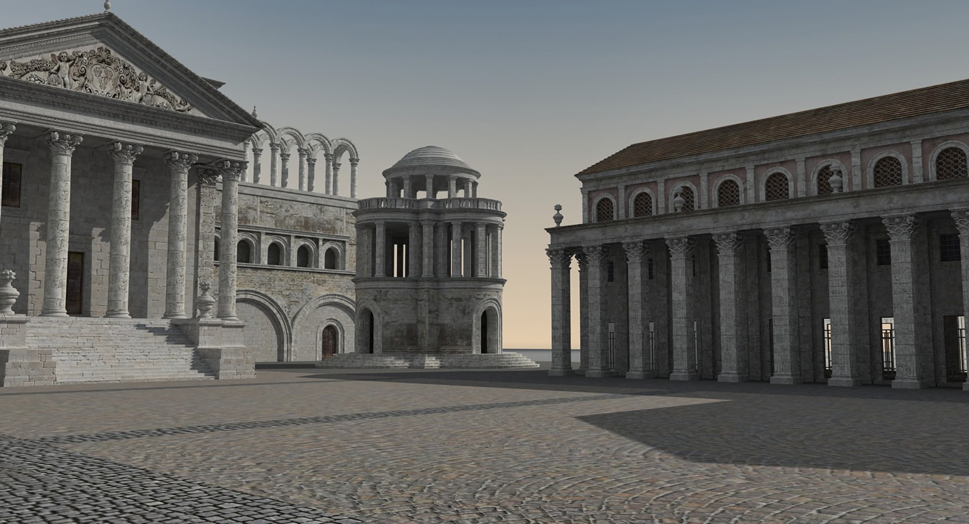 Ancient roman 3D model - TurboSquid 1339347