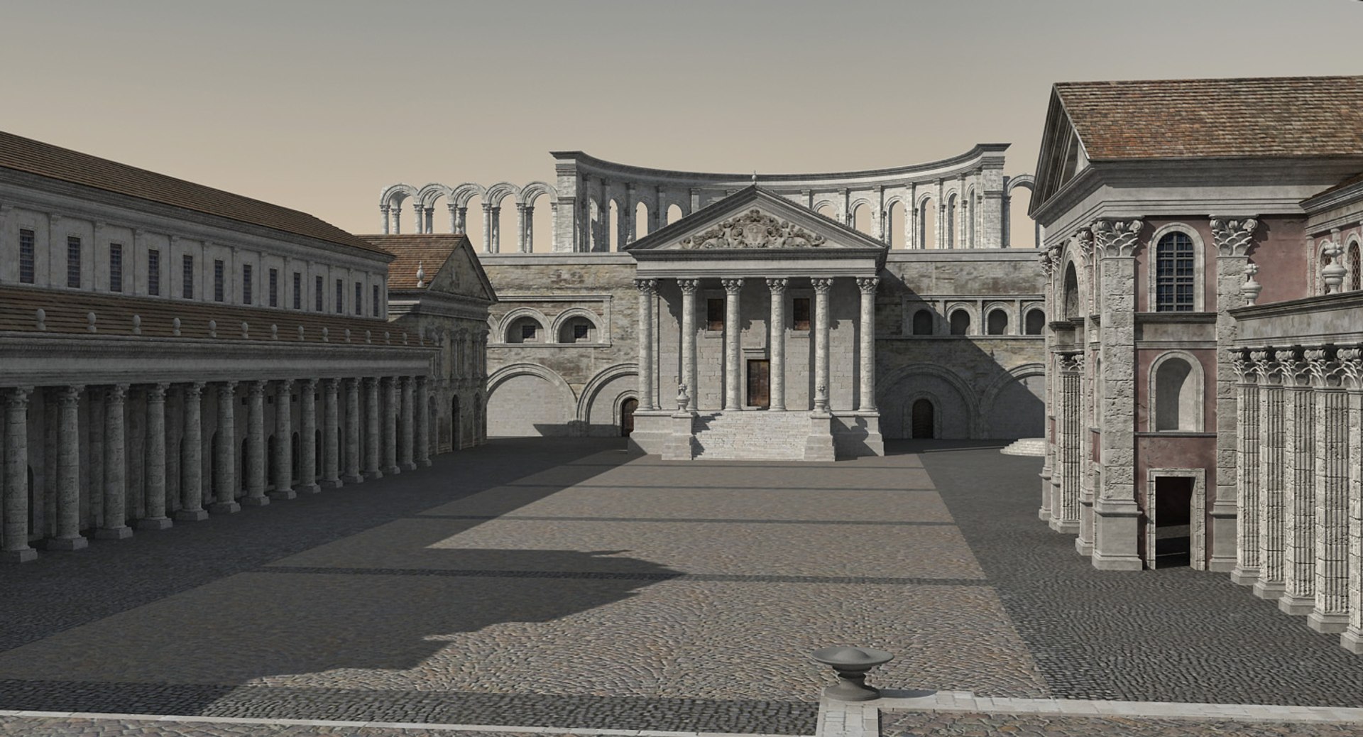 Ancient roman 3D model - TurboSquid 1339347