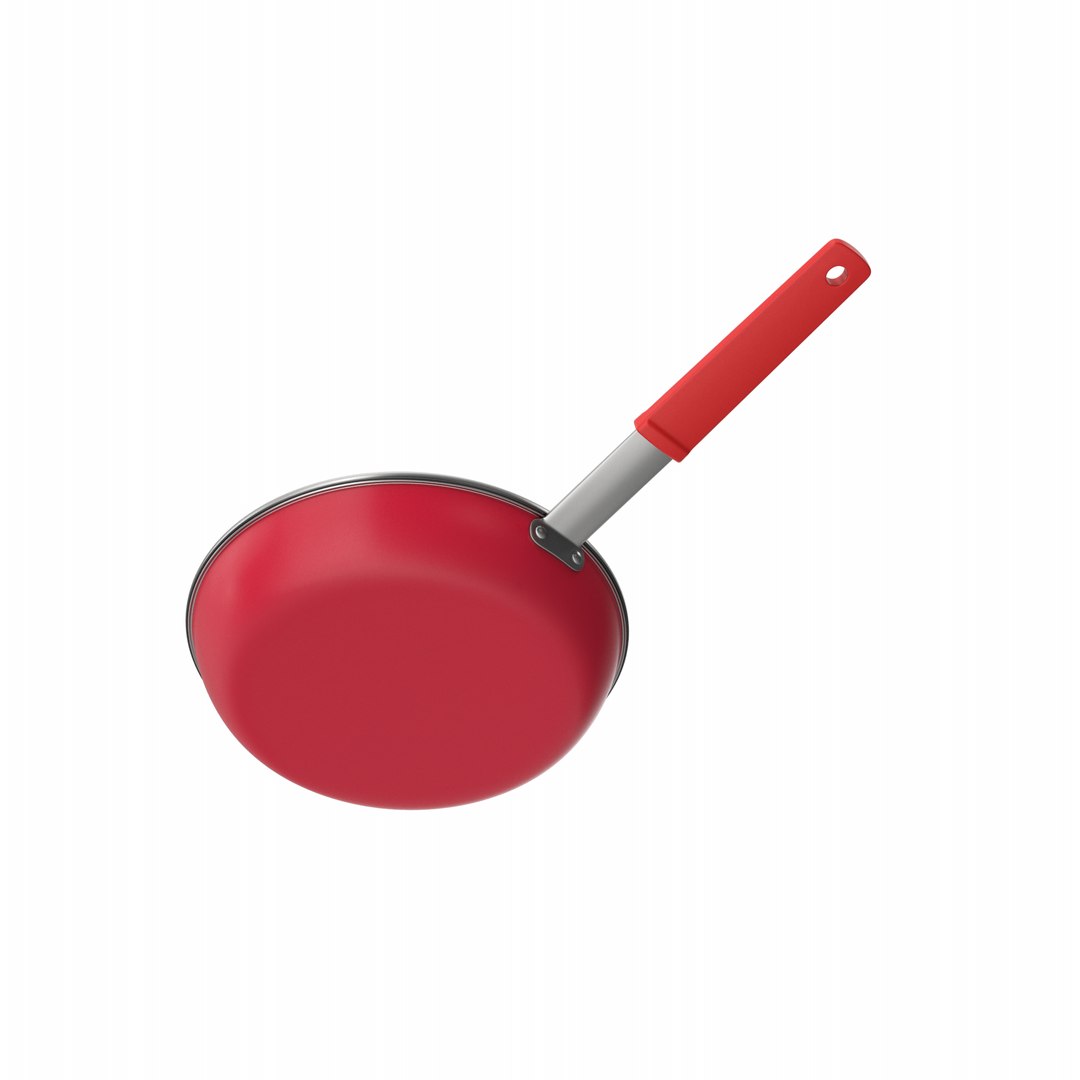 3D Frying Pan With Cap Model - TurboSquid 1887242