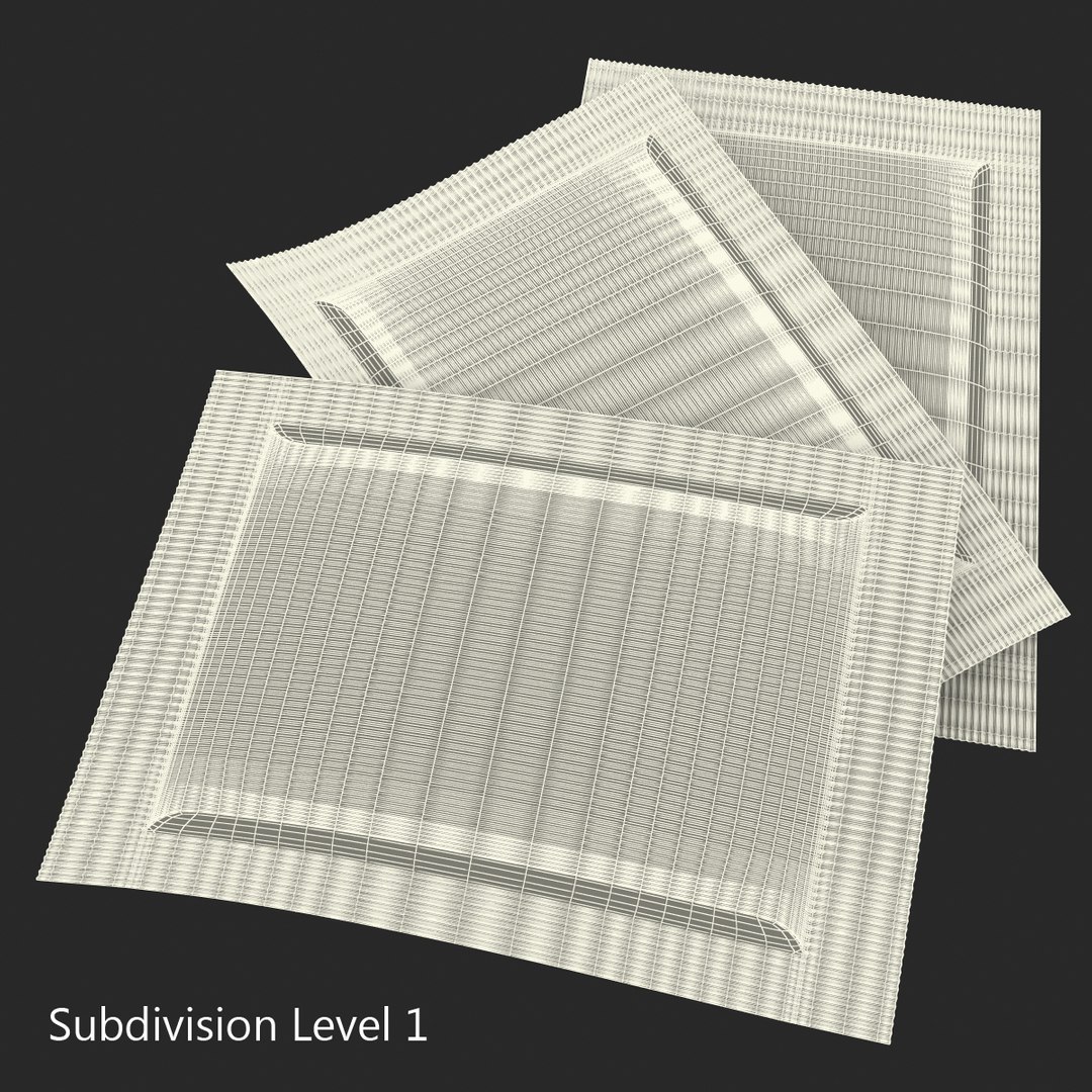 3d Sugar Packets