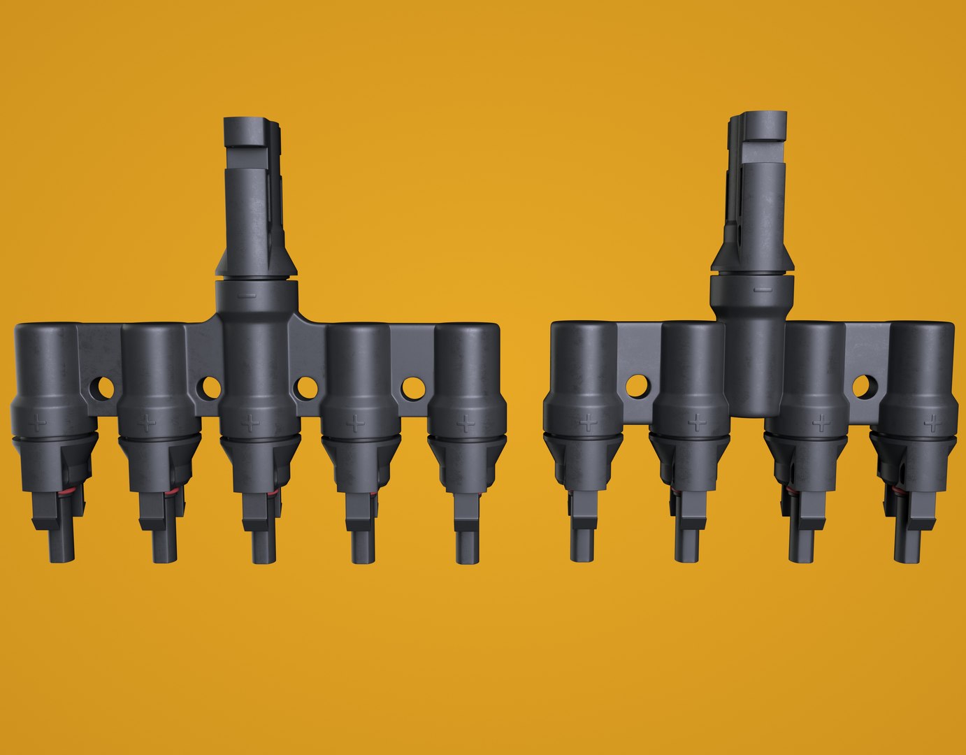 3D model MC4 T Branch Solar Connector https://p.turbosquid.com/ts-thumb/0W/dnv6Yw/WU/mc4parallelconnector16/jpg/1684204428/1920x1080/fit_q87/49cd1d27ad584523360d79b9c9f67b8a0e51bd2e/mc4parallelconnector16.jpg