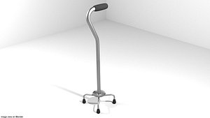 3D aids cane walking