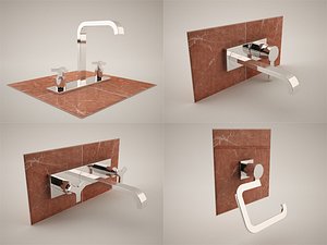3d model bath bathroom