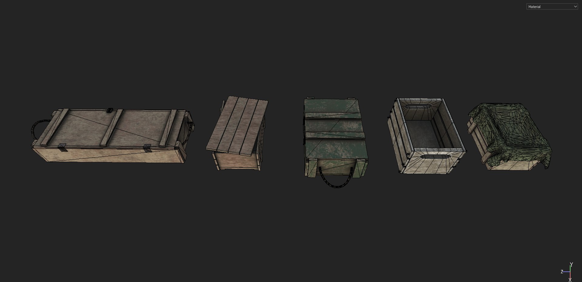 Crates Pack 1 3D - TurboSquid 2094490