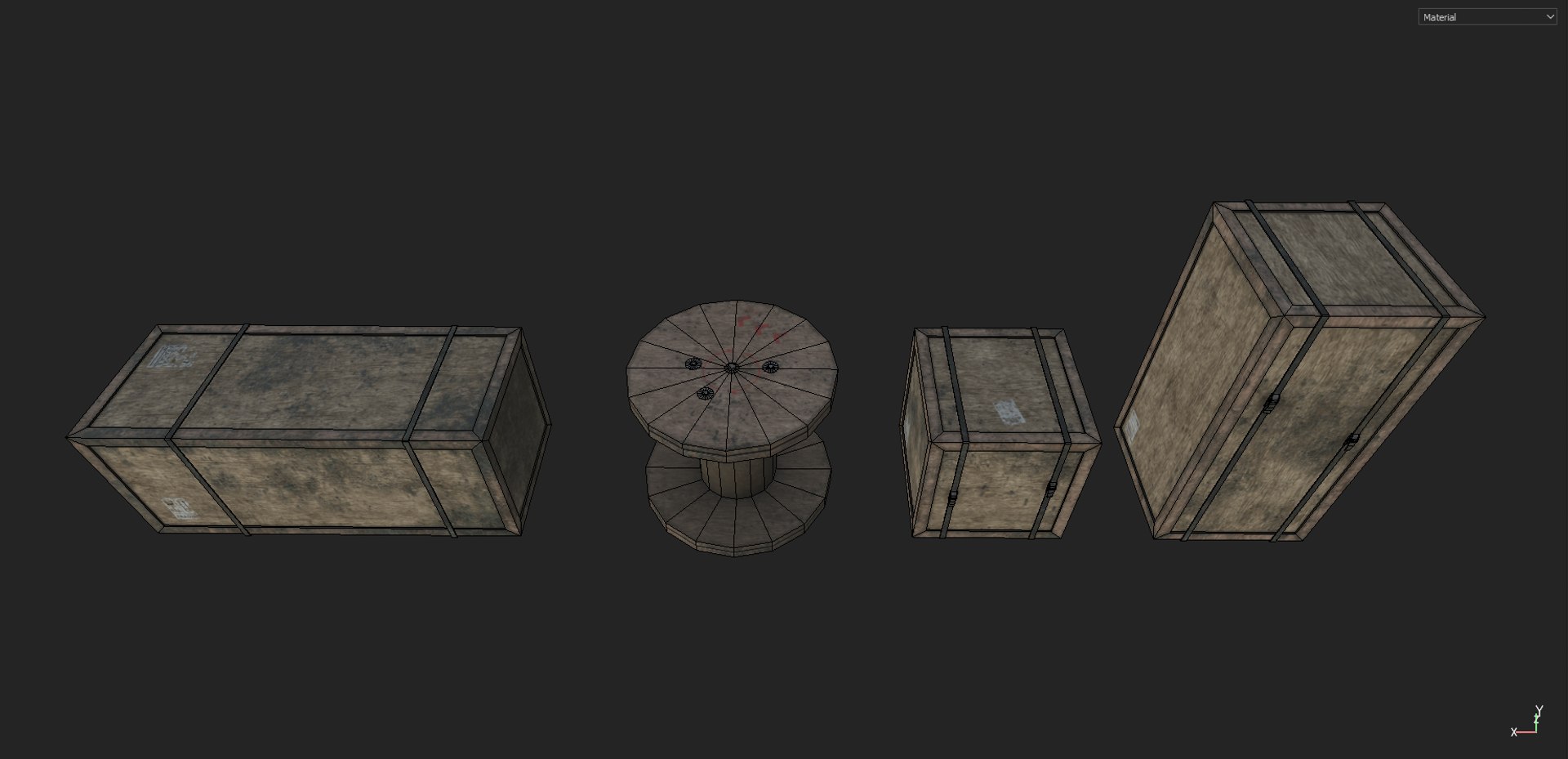 Crates Pack 1 3D - TurboSquid 2094490