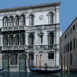 mali piero palace venice 3d model