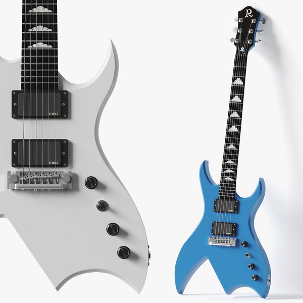 BC Rich Bich Custom Shop – E-Gitarre 3D-Modell - TurboSquid 2100443