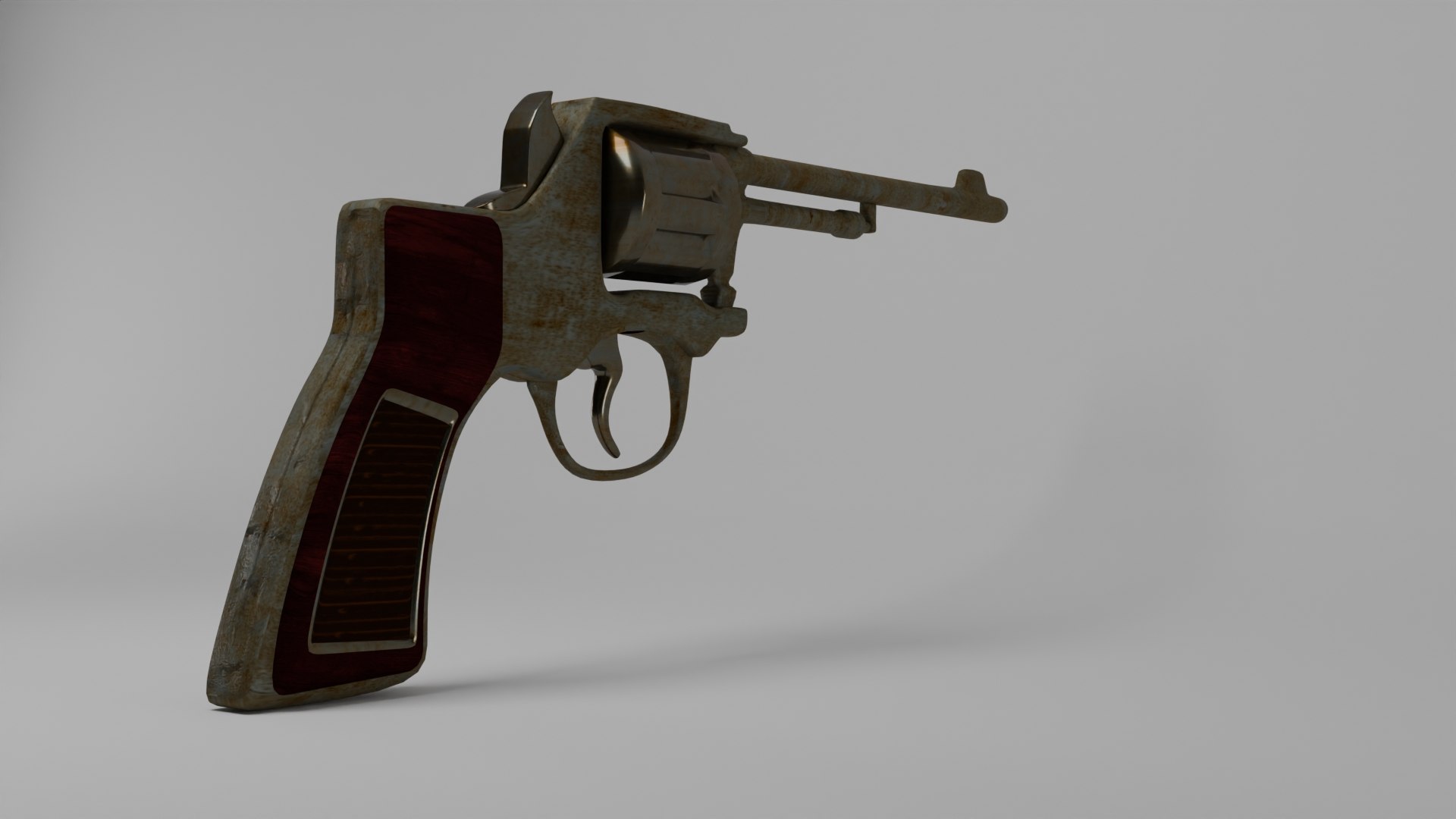 Revolver 3D Model - TurboSquid 2280896