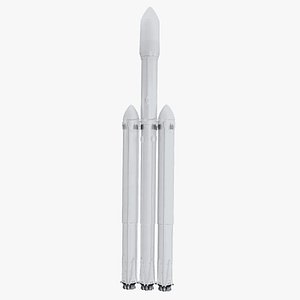 cargo heavy rocket 3D