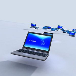 laptops commercials 3d max