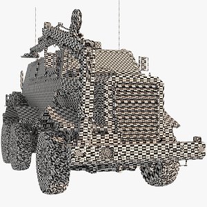 Buffalo MRAP UVW Only 3D model