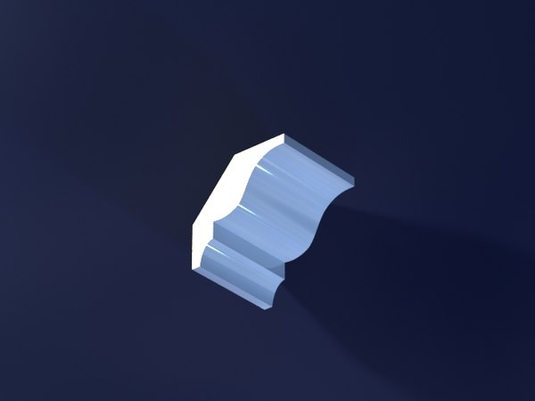3d Model Cornice Mold Print