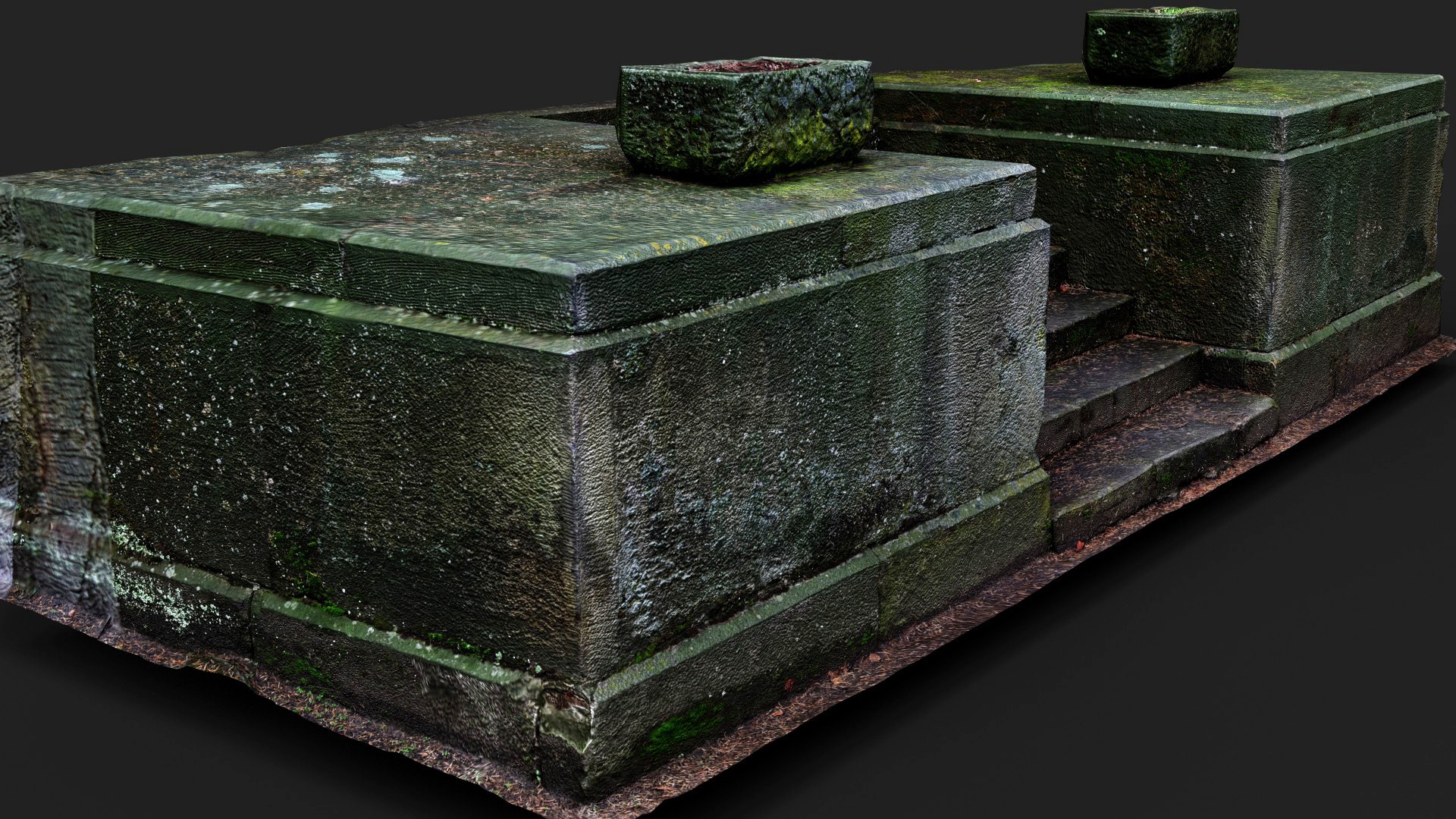 entrance mossy steps abandoned stone ruins PBR photogrammetry 3D model https://p.turbosquid.com/ts-thumb/0W/yr2I6E/zf/preview3/jpg/1765050142/1920x1080/fit_q87/d7b603d5746abb651d7f296acb5bfcfa73f8eff4/preview3.jpg