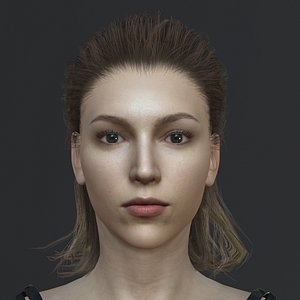 3D Ursula Corbero Character