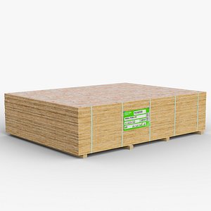 pallet plywood gameready lods 3D model