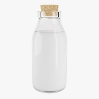 Glass Milk Bottle 120ML