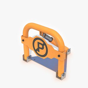 Parking Barrier 01 3D