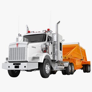 Kenworth T800 2024 Belly Dump Trailer 03