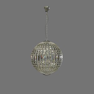 chandelier Ideal Lux Luxor SP6 3D model