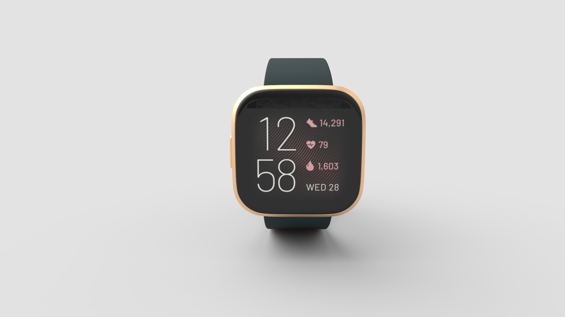 3D fitbit versa 2 smartwatch model - TurboSquid 1451424