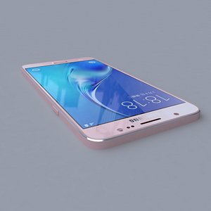 3d model samsung galaxy j7 2016