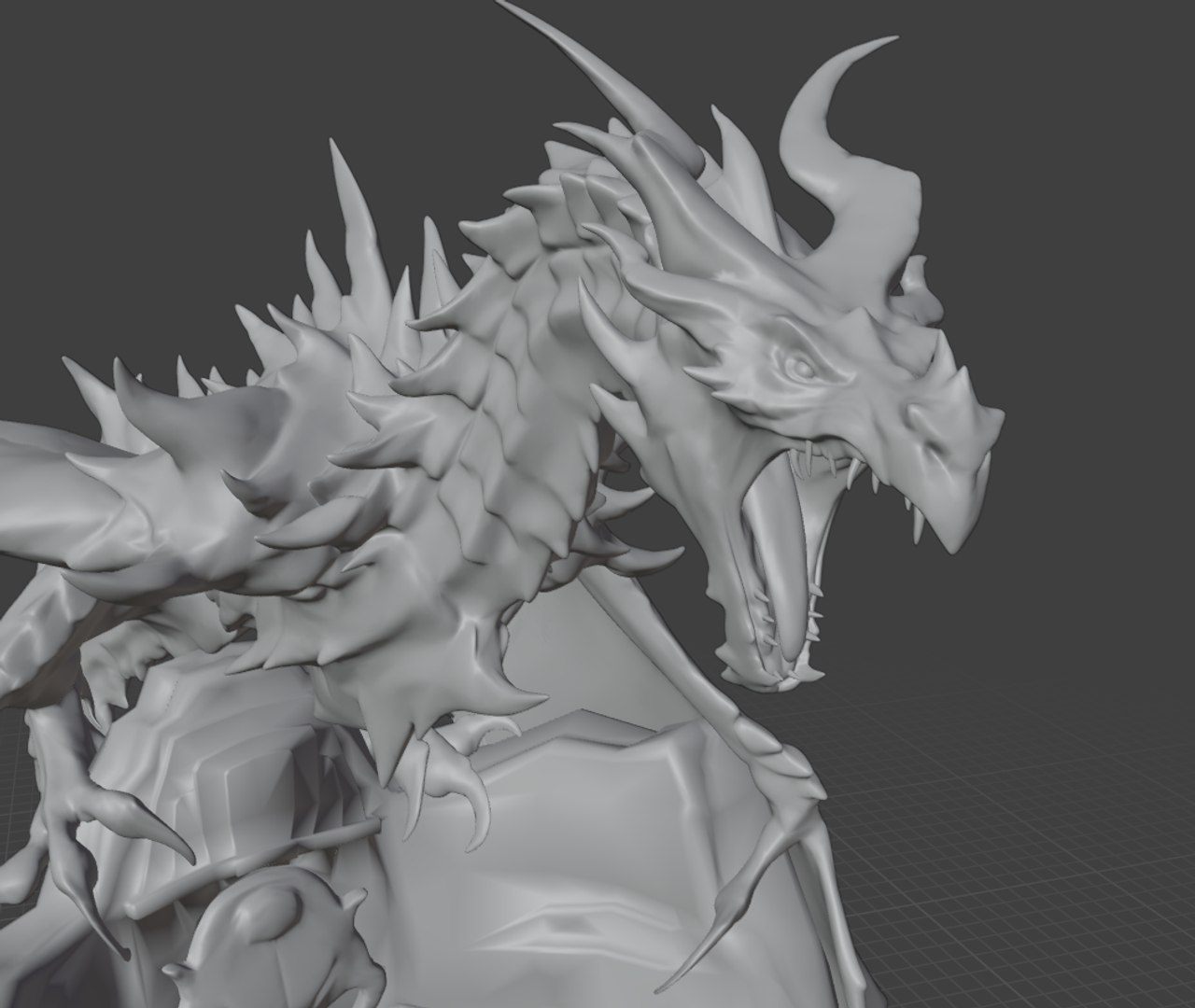 3D Skyrim Alduin Model - TurboSquid 2352324