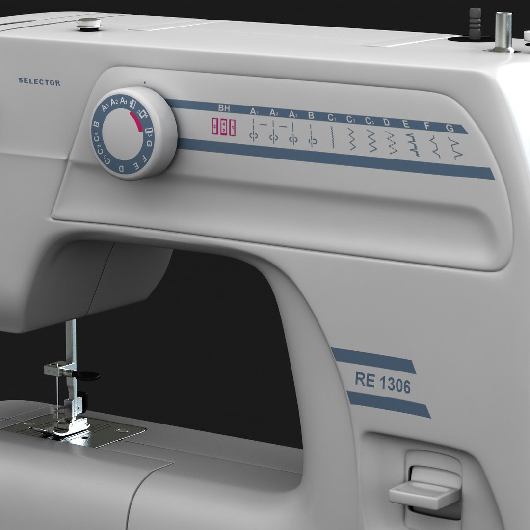 3ds janome re1306 sewing machine