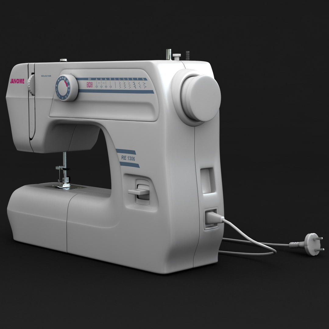 3ds janome re1306 sewing machine