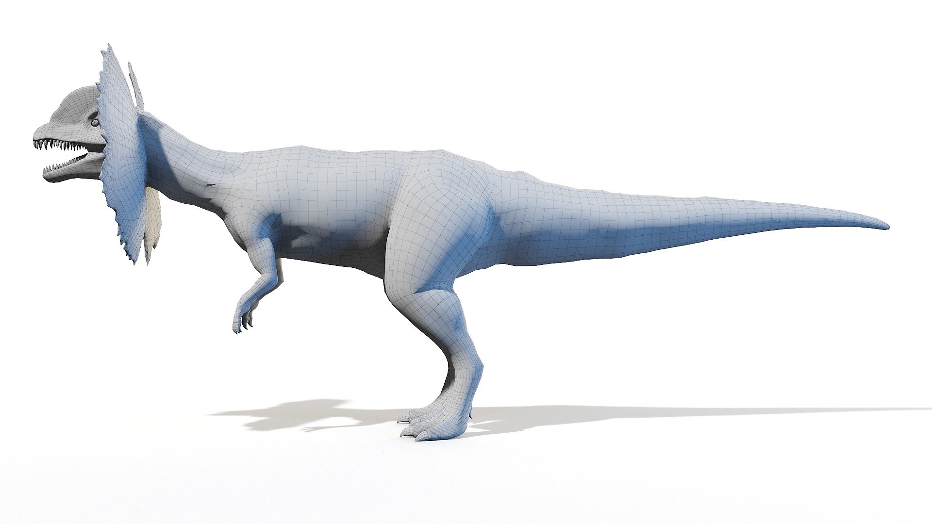 3D Dilophosaurus Model - TurboSquid 1647438