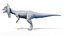 3D dilophosaurus model