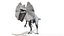 3D dilophosaurus model