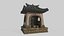Asian ancient architecture earth temple