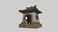 Asian ancient architecture earth temple