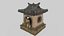 Asian ancient architecture earth temple