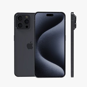 Iphone 15 pro max 3D model