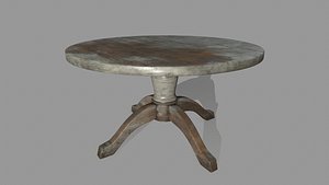 3D table model