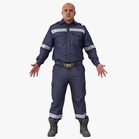 Arnold Uniform Policeman A Pose