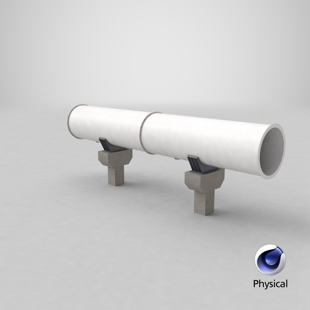 Pipeline Pipe Line 3D Model - TurboSquid 1448361