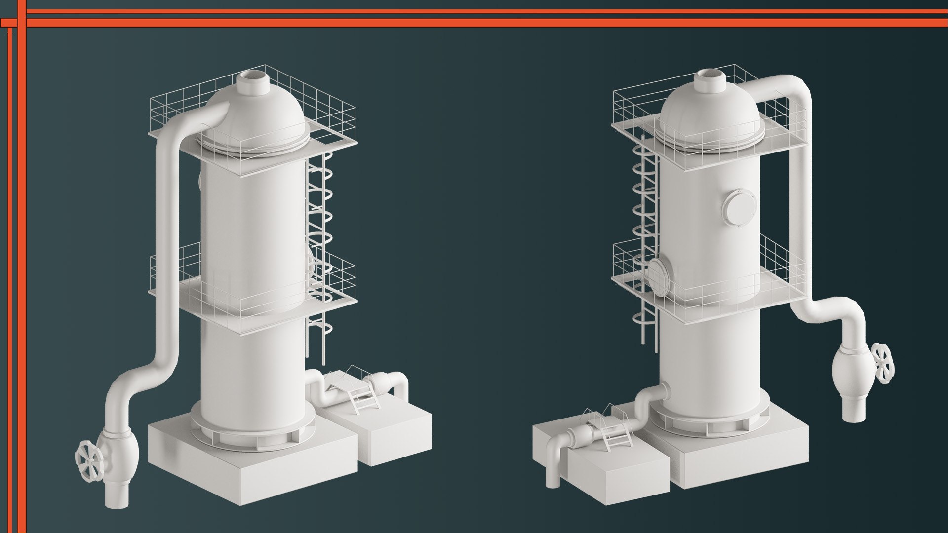 3D Industrial Tanks VOL-03 - TurboSquid 2162723