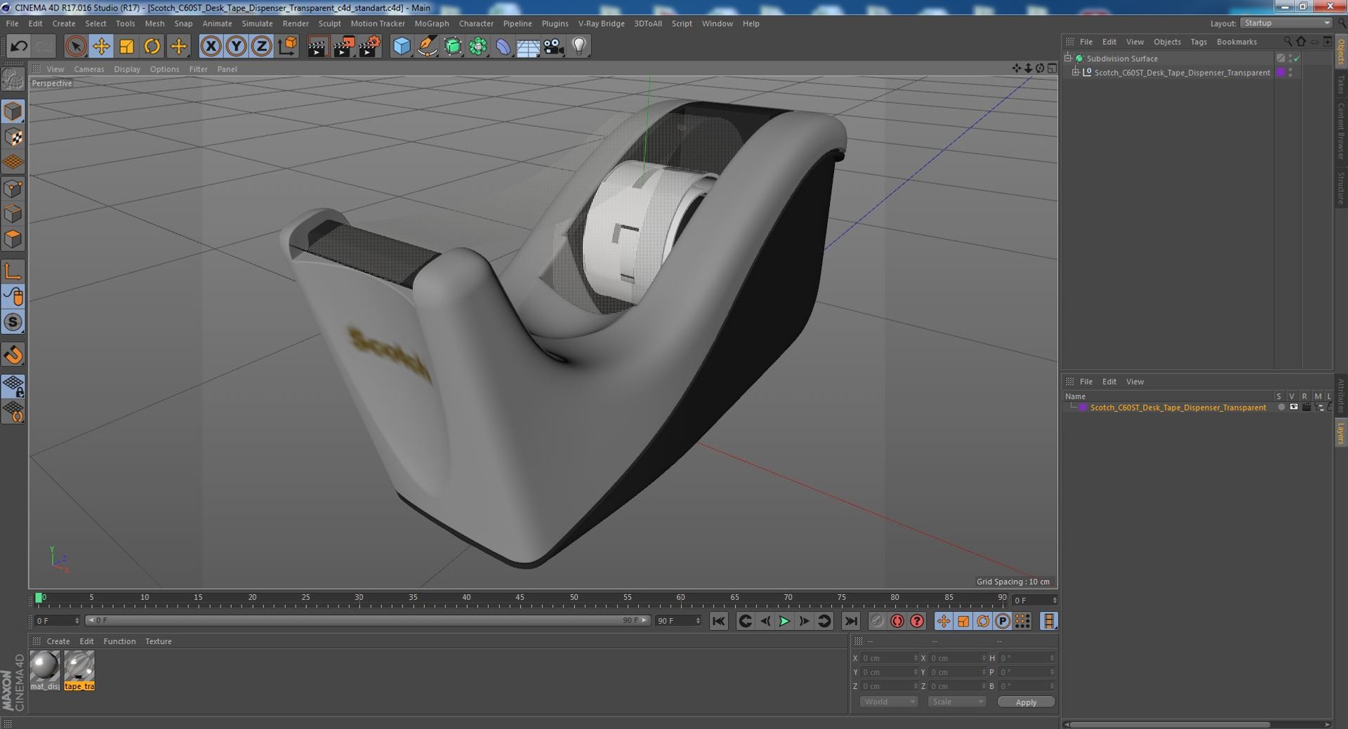 3D Scotch C60ST Desk Tape Dispenser Transparent model https://p.turbosquid.com/ts-thumb/0X/qzIRvu/Y6/scotchc60stdesktapedispensertransparent3dsmodel022/jpg/1636404834/1920x1080/fit_q87/a14bfc9b3c713fe5525a3a83d201b52f081f45f7/scotchc60stdesktapedispensertransparent3dsmodel022.jpg
